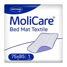 Molicare Bed Mat Textile 75x85 cm ohne Fl&uuml;gel 1 St