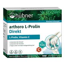 Abbildung: Hübner arthoro L-Prolin Direkt Pulver 60X10 g, Pulver PZN 20038424 