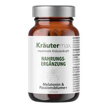 Abbildung: Melatonin 1 mg & Passionsblume Kapseln 100 St, Kapseln PZN 20051028 