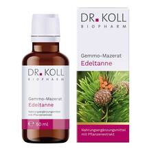 Abbildung: Gemmo-Mazerat Edeltanne Dr. Koll Abies pectinata Tropfen 50 ml, Tropfen PZN 20059857 