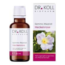 Abbildung: Gemmo-Mazerat Heckenrose Dr. Koll Rosa canina Tropfen 50 ml, Tropfen PZN 20059969 