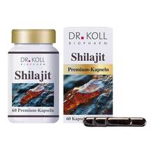 Abbildung: Shilajit Dr. Koll Mumijo Huminsäure Kapseln 60 St, Kapseln PZN 20060010 
