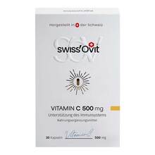 Abbildung: Swissovit Vitamin C 500 mg Immunschutz Kapseln 30 St, Kapseln PZN 20082767 
