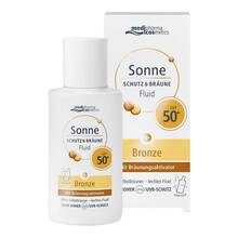 Abbildung: Sonne Schutz & Bräune Fluid bronze LSF 50 +  50 ml, Creme PZN 20092435 