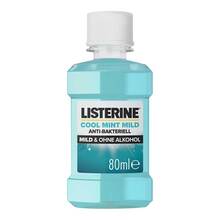 Abbildung: Listerine Cool Mint milder Geschmack Mundspülung 80 ml, Lösung PZN 20115107 
