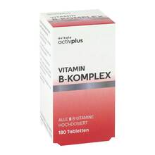 Abbildung: Activplus Vitamin B Komplex Tabletten 180 St, Tabletten PZN 20119559 