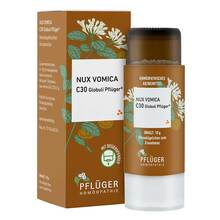Abbildung: Nux vomica C 30 Globuli Pflüger Globulispender 10 g, Globuli PZN 20289008 