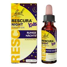 Abbildung: Bachblüten Rescura Night Kids Tropfen alkoholfrei 10 ml, Tropfen PZN 20310292 