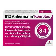 Abbildung: B12 Ankermann Komplex überzogene Tabletten 100 St, Überzogene Tabletten PZN 20343529 