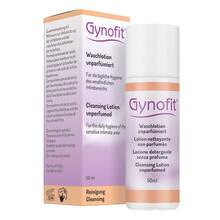 Abbildung: Gynofit Waschlotion unparfümiert Reisepackung 50 ml, Lotion PZN 20399524 