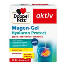 Abbildung: Doppelherz Magen-Gel Hyaluron Protect Dosierbeutel  50X10 ml, Beutel PZN 20409010 