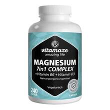 Abbildung: Magnesium 7IN1 Komplex + B6 + D3 Kapseln 240 St, Kapseln PZN 20514356 