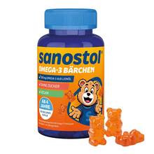 Abbildung: Sanostol Omega-3 Bärchen 60 St PZN 20538581 
