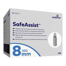 Abbildung: Safeassist Sicherheits-Pen-Nadel 8 mm 100 St, Kanüle PZN 20539988 