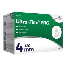 Abbildung: Ultra-Fine Pro Pen-Nadeln 4 mm 105 St, Kanüle PZN 20540046 