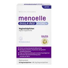 Abbildung: Menoelle Ovula med Hydro + Vaginalovula 10 St, Vaginalovula PZN 20588165 