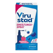 Abbildung: Virustad Erkältungsspray Erdbeere 20 ml, Spray PZN 20606319 
