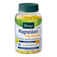 Abbildung: Kneipp Magnesium + D3 Gummies 60 St, Kaudragees PZN 20613331 
