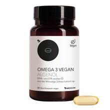 Abbildung: Omega-3 Vegan Algenöl Weichkapseln 30 St, Weichkapseln PZN 20623200 