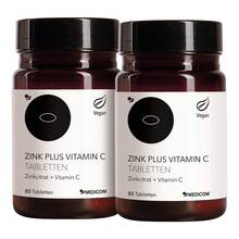 Zink Plus Vitamin C Tabletten 2x80 St