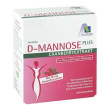 Abbildung: D-Mannose Plus Cranberryextrakt 2000mg Pulver Sticks 30X2.71 g, Pulver PZN 20789202 