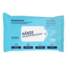 Abbildung: Domotherm Hand-Desinfektionstücher 50 St, Tücher PZN 20842190 