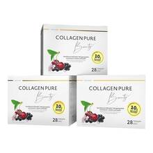 Abbildung: Collagen Pure Beauty 10g Kollagen 3-Monats-Kur Tra 3X28X25 ml, Trinkampullen PZN 20843924 