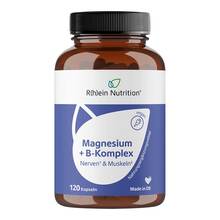 Abbildung: Magnesium + B-Komplex Nerven & Muskeln hochdos.Kapseln  120 St, Kapseln PZN 21025642 