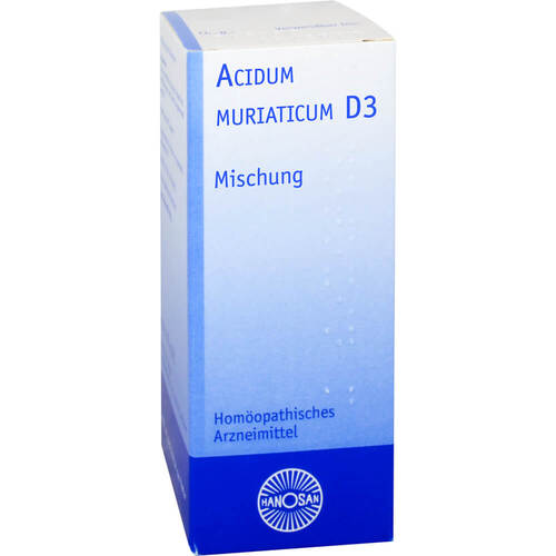 Acidum muriaticum D 3 Hanosan Dilution - 1