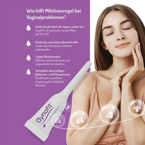 Gynofit Vaginal Gel a.Bas.v.Milchs&auml;ure + Glycoge - 4