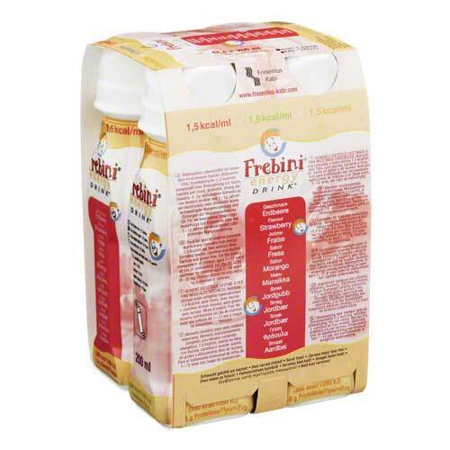 Frebini Energy Drink Erdbeere Trinkflasche - 1