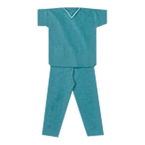 Foliodress Suit OP-Bereichskleidung gr&uuml;n Gr&ouml;&szlig;e XXL - 1