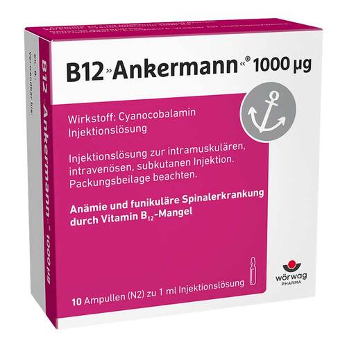 B12 Ankermann® 1000 µg Vitamin B12 Injekt - 1