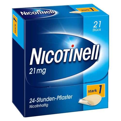 NICOTINELL 21 mg / 24-Stunden-Nikotinpflaster, Pflasterst&auml;rke Stark (1) - 1