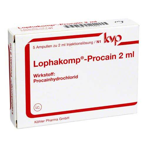 Lophakomp Procain 2 ml Injektionsl&ouml;sung - 1