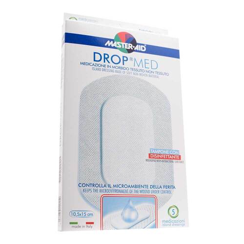 Drop med 10,5x15 cm Wundverband Master Aid - 1