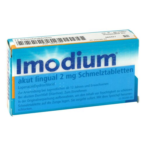 Imodium akut lingual Schmelztabletten - 1