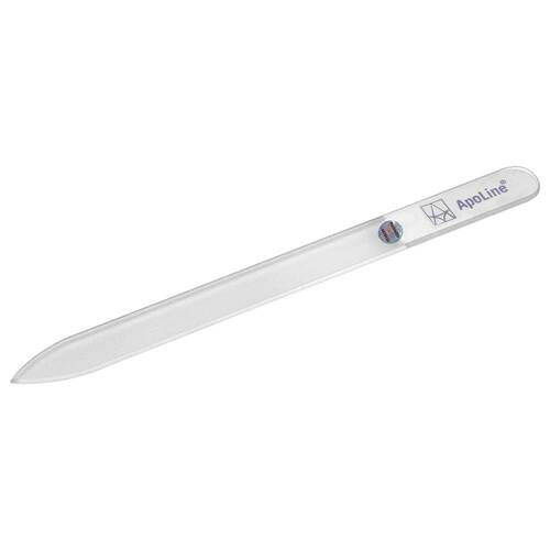 Apoline Nagelfeile Glas 14 cm transparent - 1
