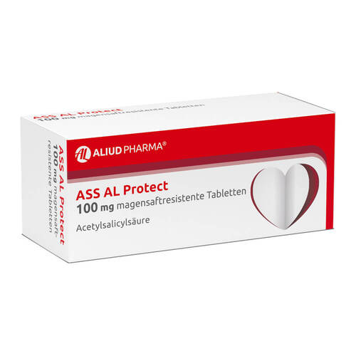 ASS AL Protect 100 mg magensaftresistente Tabletten - 1