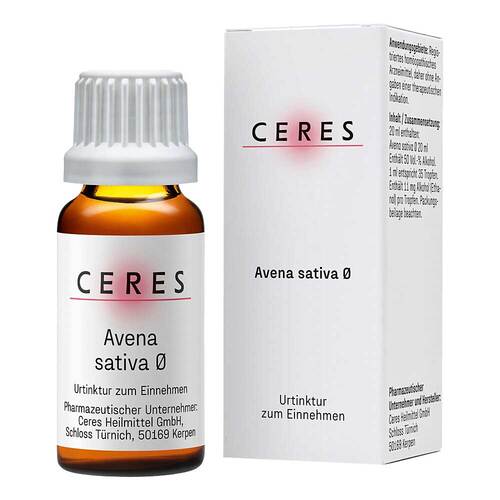 CERES Avena sativa Urtinktur - 1