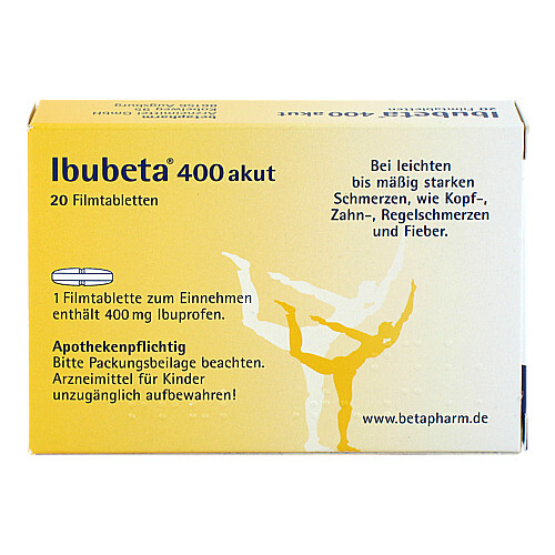 Ibubeta® 400 akut Filmtabletten - 2