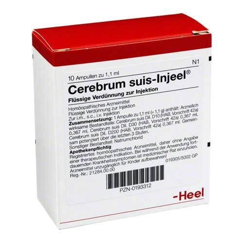 Cerebrum Suis Injeel Ampullen - 1