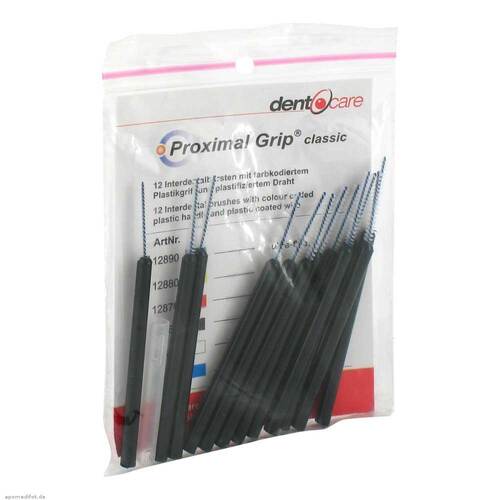 Proximal Grip xx-fein schwarz Interdentalb&uuml;rste - 1