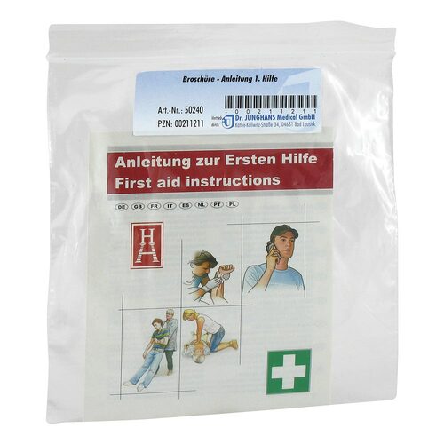 Erste Hilfe Anleitung Brosch&uuml;re - 1