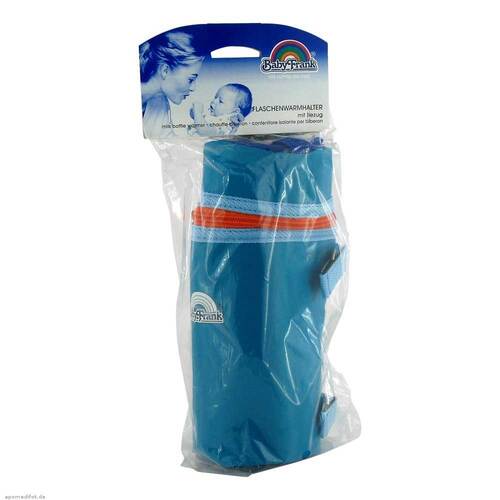 Flaschenwarmhalter mit &Uuml;berzug - 1
