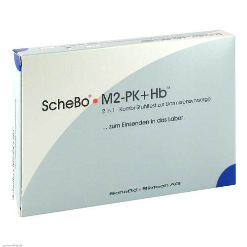 Schebo M2-PK + Hb 2 in1 Kombi-Darmkrebsvorsorge Test - 1