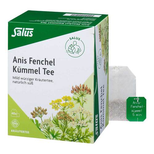 Anis Fenchel K&uuml;mmel Tee Salus Filterbeutel - 1