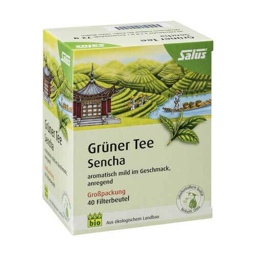 Gr&uuml;ner Tee bio Salus Filterbeutel Gro&szlig;packung - 1