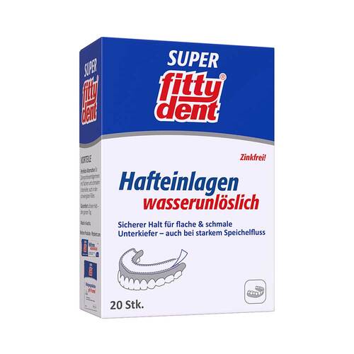 Fittydent super Haftkleber Einlagen - 1