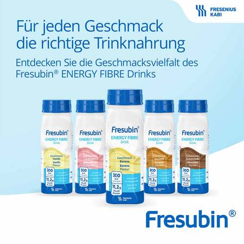 Fresubin Energy Fibre Drink Mischkarton Trinkflasche - 5